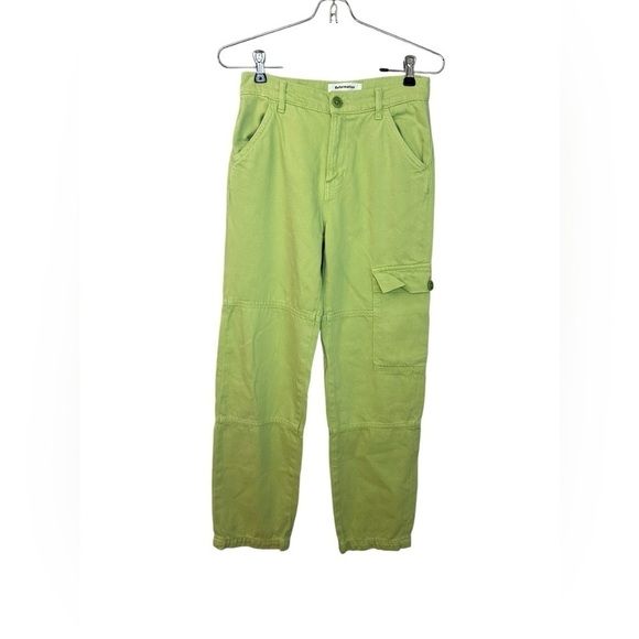 Reformation Bailey Utility cargo Pant organic cotton Size 23 - Picture 4 of 9